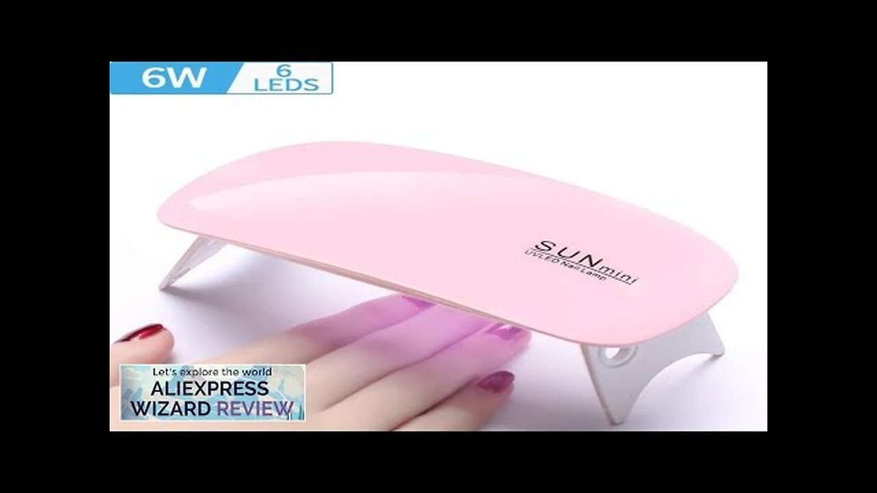 LULAA Mini Mouse Gel Nails Polish Drying Lamp USB Nail Phototherapy Machine Review