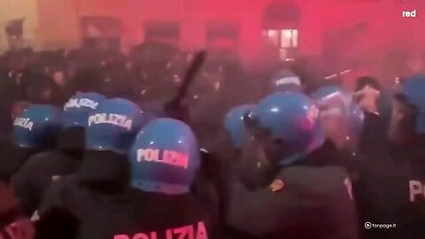 Street battles erupt across Italy after footage shows police pursuit leading to the death