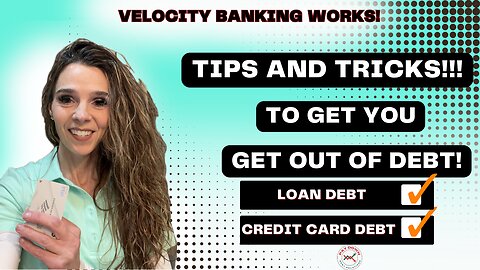 Velocity Banking Tips And Tricks To Get You DEBT FREE in 2025!