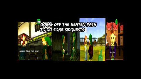 LOZ Ocarina Of Time: LP ll We Re-meet With Saria Plus Side Quests [Prt 3/ Wii/GameCube]