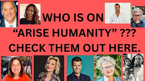 WHO HAS BEEN ON "ARISE HUMANITY" & "SOUL FAMILY" -CHECK SOME OF THEM OUT HERE!