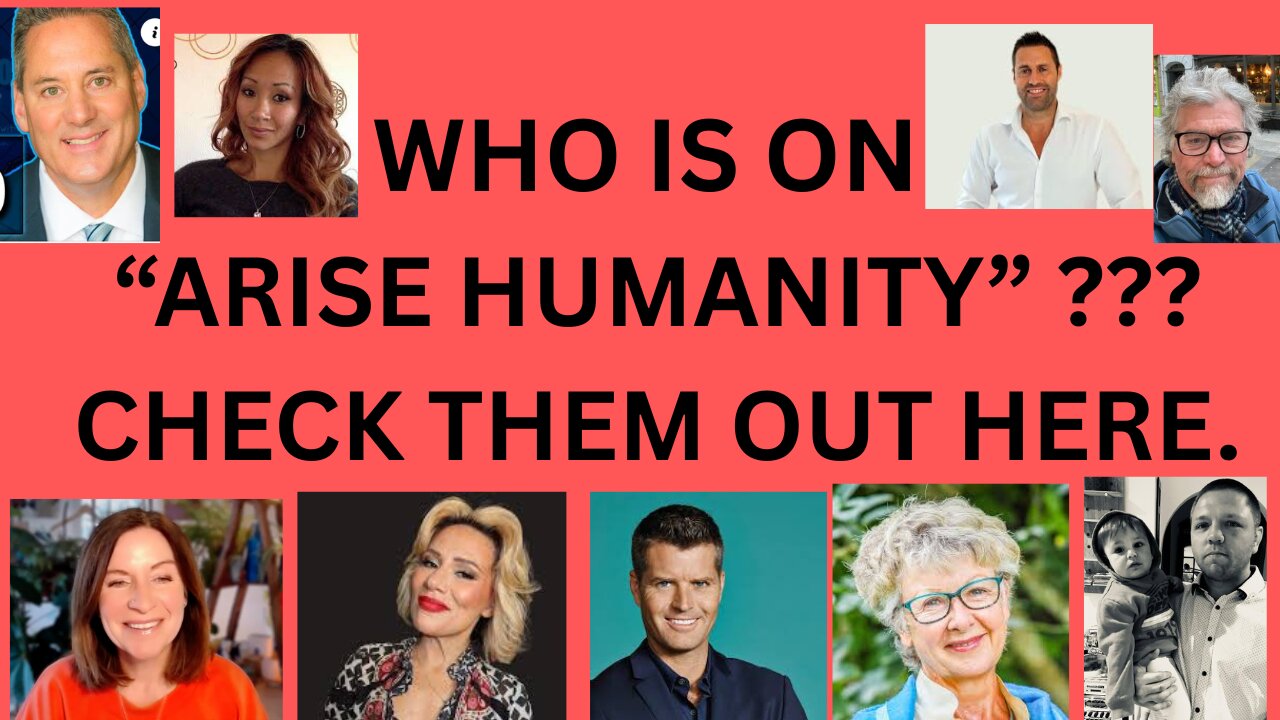 WHO HAS BEEN ON "ARISE HUMANITY" & "SOUL FAMILY" -CHECK SOME OF THEM OUT HERE!