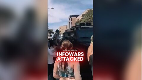 Alex Jones: INFOWARS Attacked by Antifa Terrorists - 10/9/25