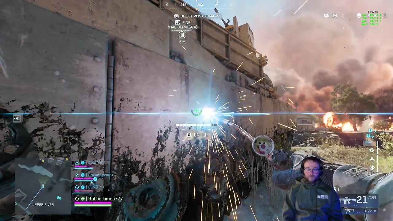 Boom, and slip and slide