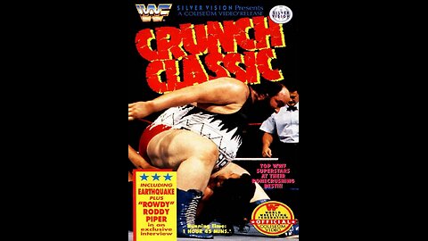 WWF Crunch Classic VHS (1993) - Coliseum Video