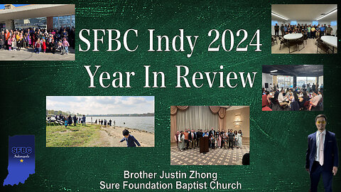 SFBC Indy 2024 Year In Review | Brother Justin Zhong