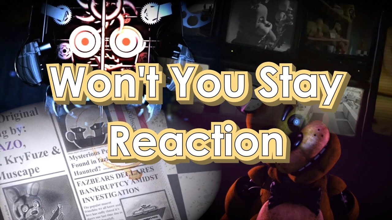 Won't you stay - Reaction N°5 (fr/en)