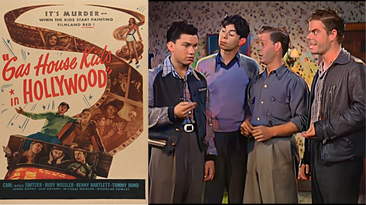 Gas House Kids in Hollywood, 1947