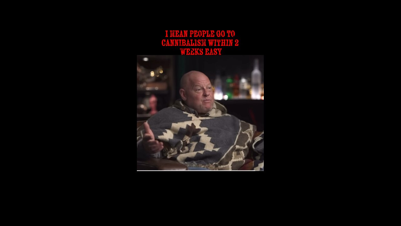 A Famine is Coming - 2 weeks before cannibalism