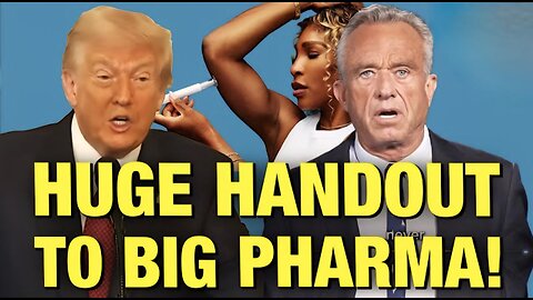 Trump Hands $35 Billion To Big Pharma For “Fat Pills”!