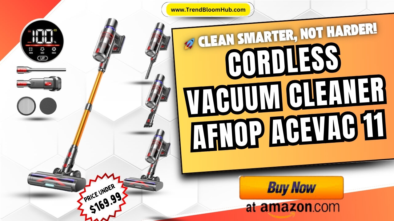 🏡 Upgrade Your Cleaning Game with the AFNOP AceVac 11! 🏡
