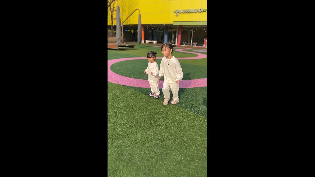 First video, lovely kids