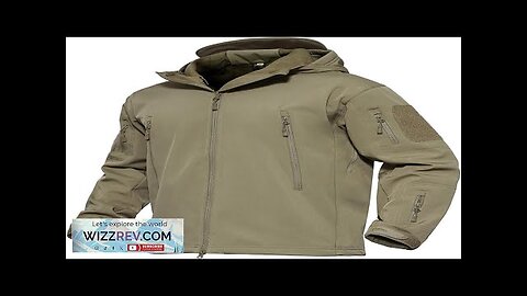 MAGCOMSEN Men's Tactical Jacket 7 Pockets Performance Fleece Lined Water Resistant Soft Review