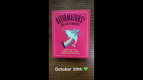 10/10/25 card: humility