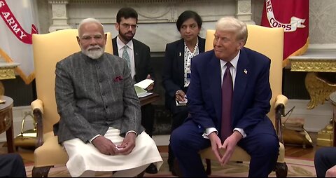 LIVE President Trump Meets With Indian Prime Minister