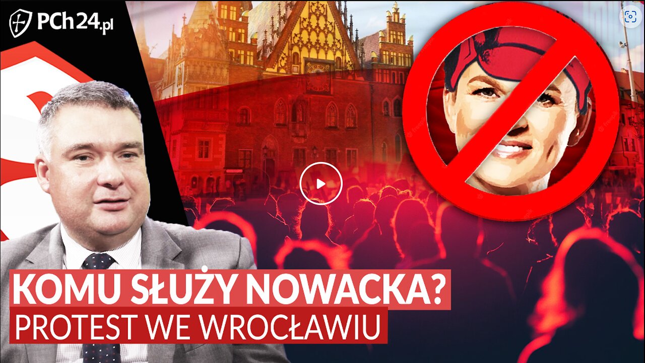 KOMU SŁUŻY NOWACKA? PROTEST WE WROCŁAWIU!