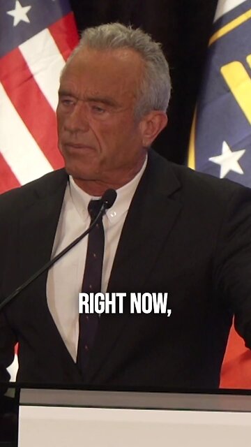 🇺🇸 RFK Jr dropped a bomb 🔥 “Our entire health system is built on a perverse incentive: