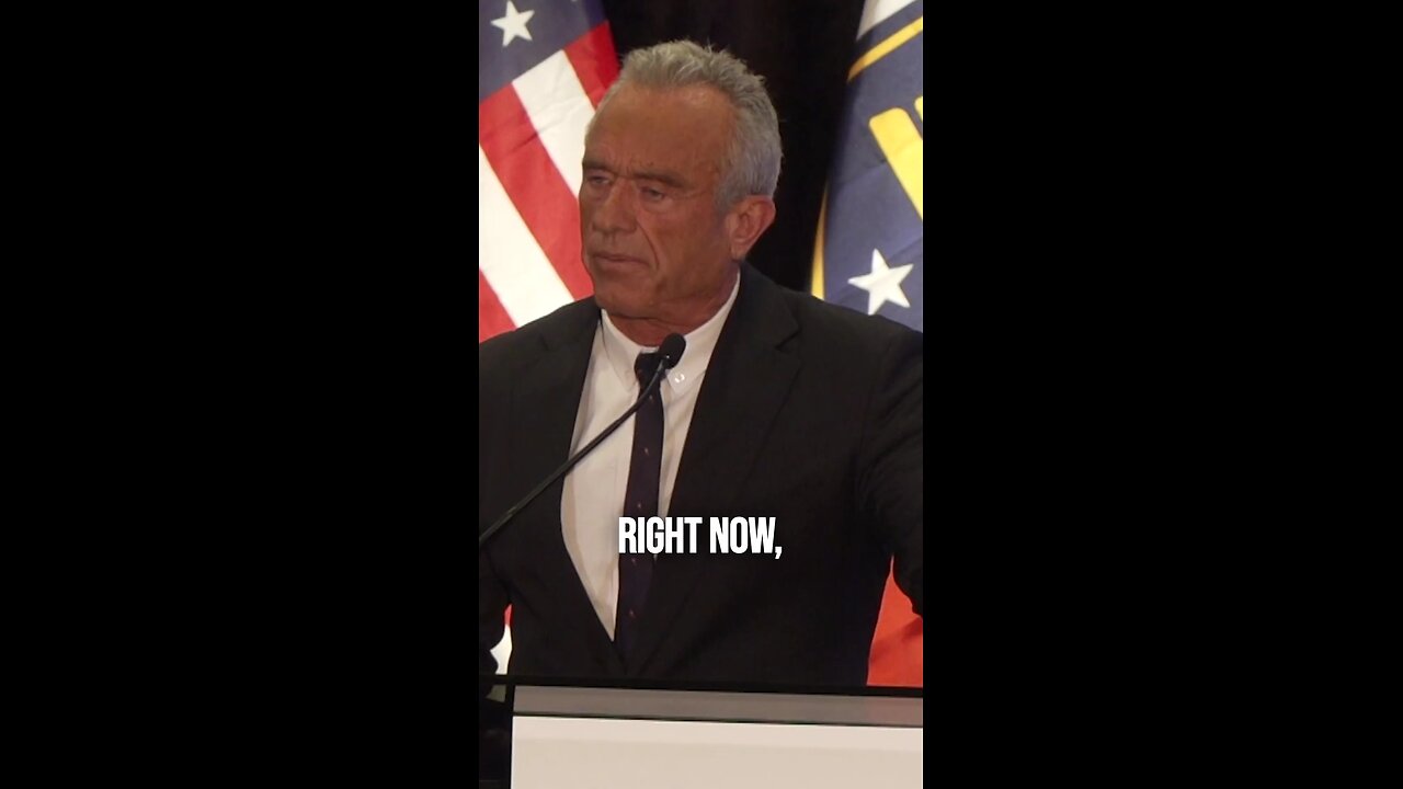 🇺🇸 RFK Jr dropped a bomb 🔥 “Our entire health system is built on a perverse incentive: