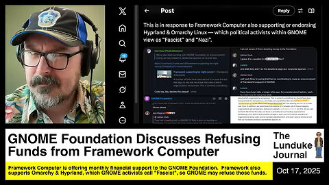 GNOME Foundation Discusses Refusing Funds from Framework Computer