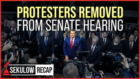 Senate Confirmation Interrupted as Protesters Escorted Out