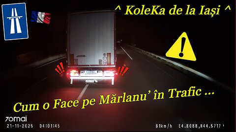 KoleKa de la Iași , IS 41 AVG – Cum o Face pe Mărlanu’ în Trafic #soferdetir #soferpecomunitate