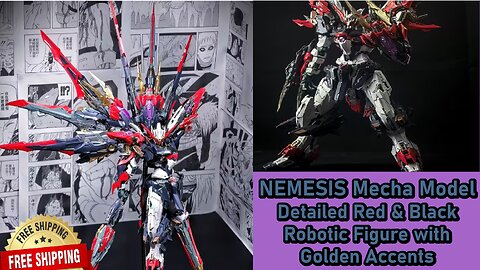 Unboxing & Assembly Nemesis mecha robotic figure