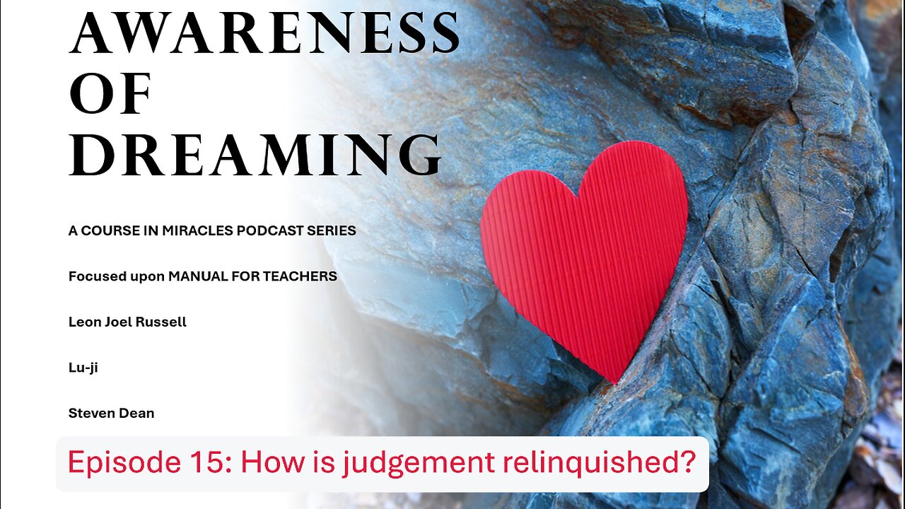 AOD Episode 15: How is Judgement Relinquished?