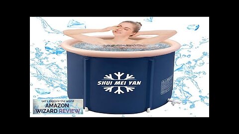 Large Ice Bath Tub for Athletes Outdoor Portable Free-standing Bathtub for Adults Review