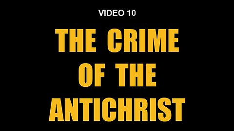 TOTAL ONSLAUGHT – The Crime Of The Antichrist