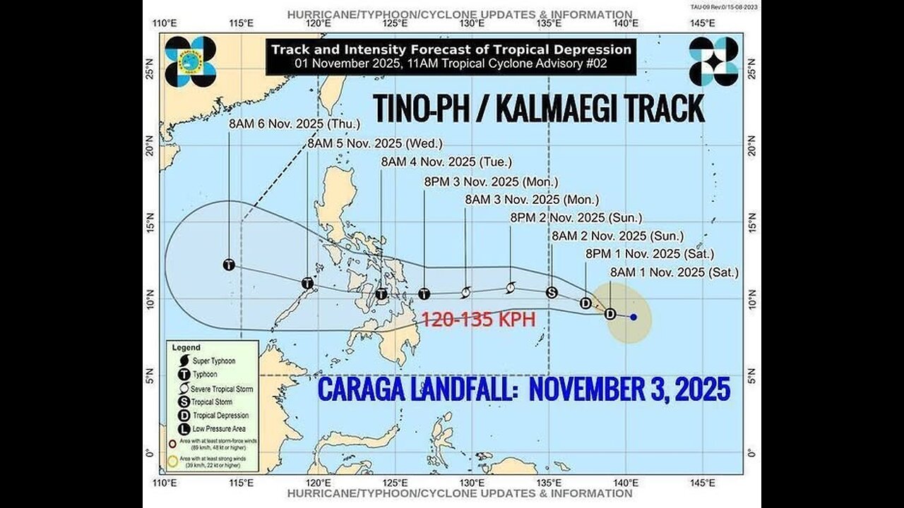 Typhoon Tino is heading to the Philippines!