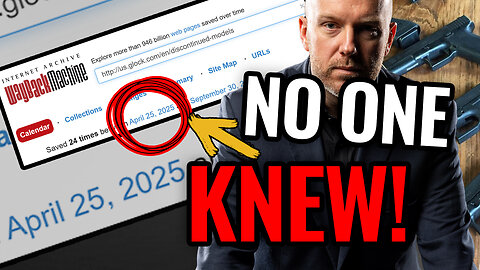 We All Missed It: I Talked to Glock. Big Updates.