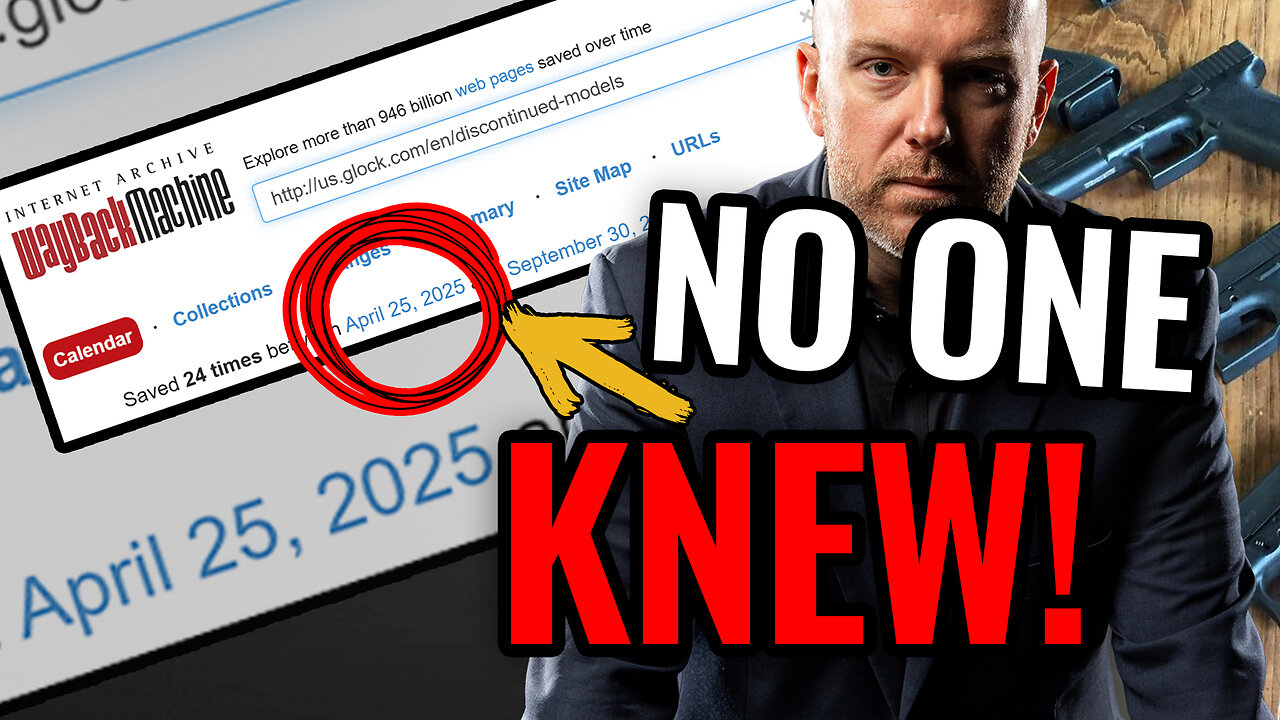 We All Missed It: I Talked to Glock. Big Updates.