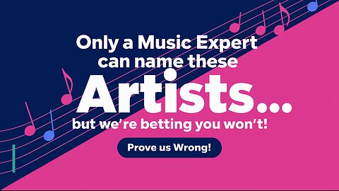 Are you a music expert?