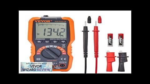 VEVOR Digital Multimeter 4000 Counts Multimeter Tester DC AC Voltmeter NCV Ohm Review