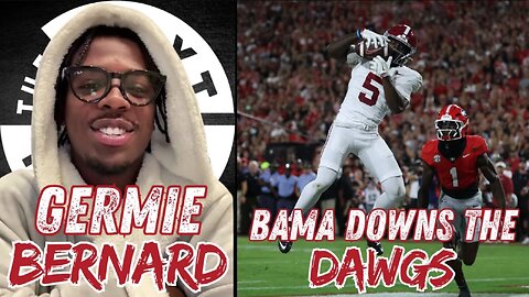 Germie Bernard Breaks Down Alabama's Statement Win at Georgia