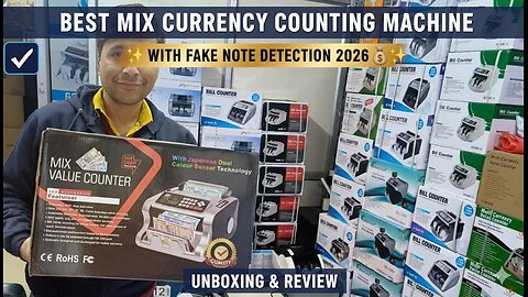 Best Mix Note Counting Machine in India 2026 | Khan Market