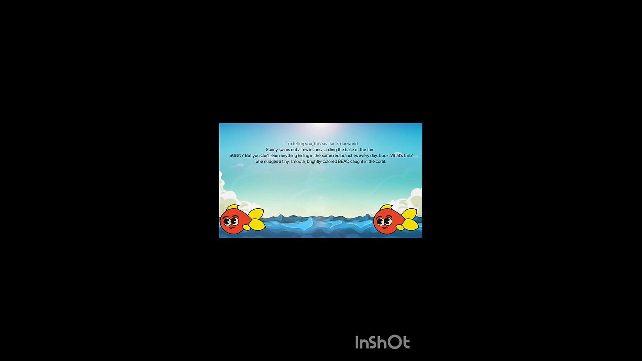 cartoon animation video story of two fish 🐠🐟🐟