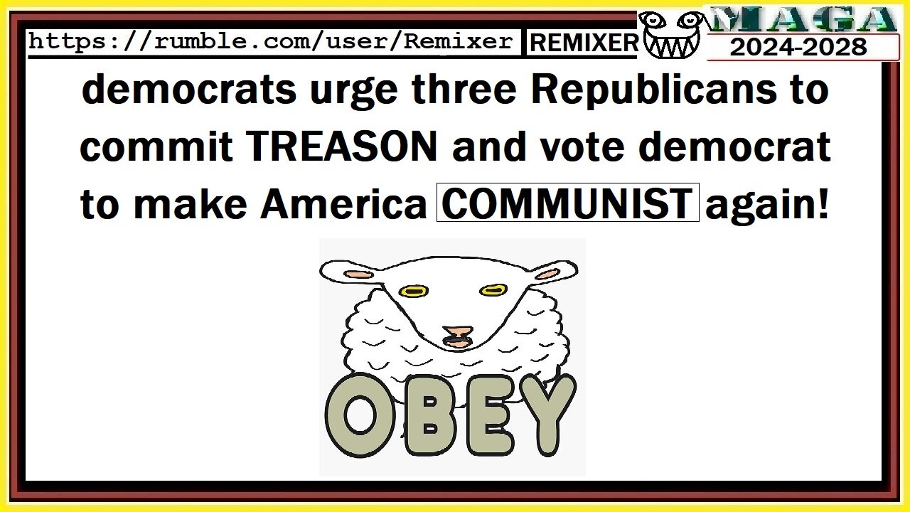 democrats urge three Republicans to commit TREASON