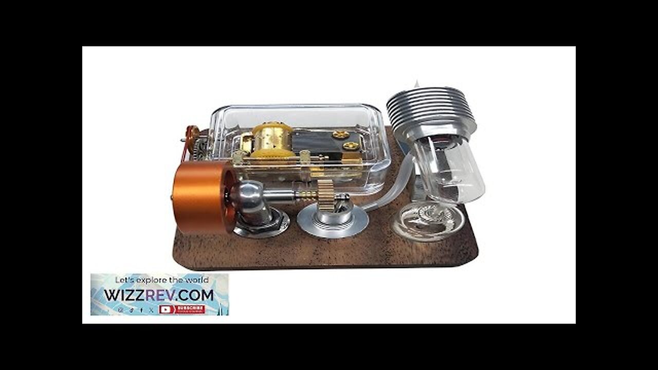 SH-016 Music Box Stirling Engine Model Science Technology Puzzle Novelty Toys Review