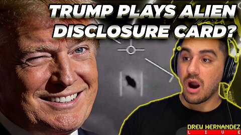 TRUMP PLAYS ALIEN DISCLOSURE CARD AMID EPSTEIN FILES FALLOUT