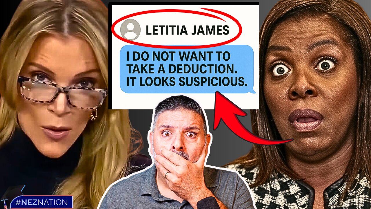 THE TEXT HEARD ROUND THE WORLD! Letitia James CAUGHT RED-HANDED in Mortgage Fraud Scandal