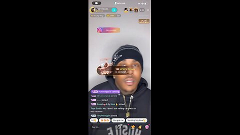 LIONEL/LYSOL MORNING CHAT BIGO LIVE