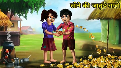 सोने की जादुई राखी | Sone Ki Jadui Rakhi | Magical Story in Hindi | Dadi Ki Kahani | Moral Story 🌟