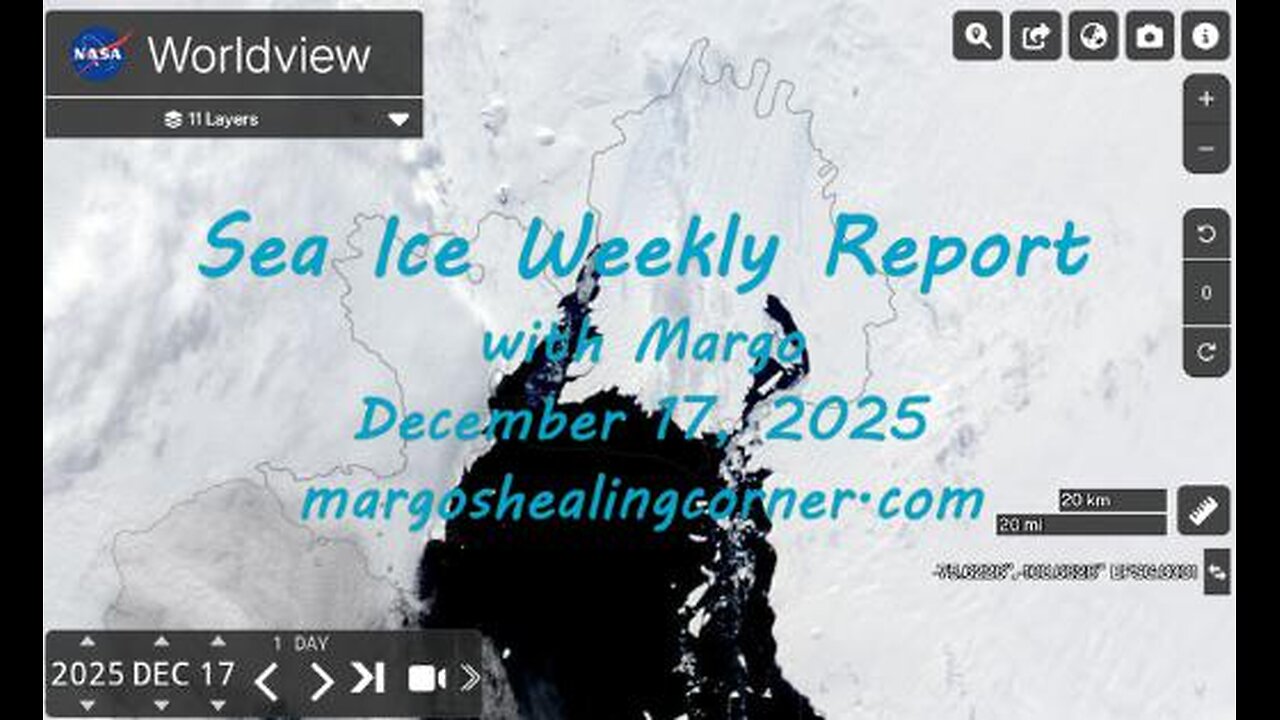 Sea Ice Weekly Report with Margo (Dec. 17, 2025)