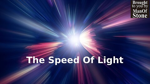 A Quick Coupla Thoughts On The Speed Of Light