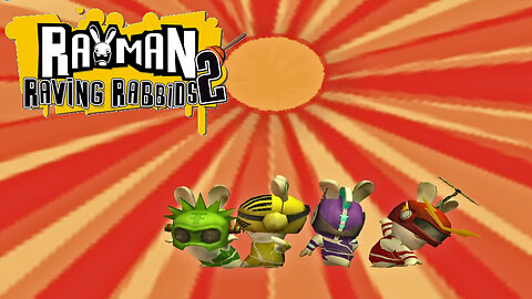 The Rabbids Rip Off Power Rangers! Rayman Raving Rabbids 2 Part 3