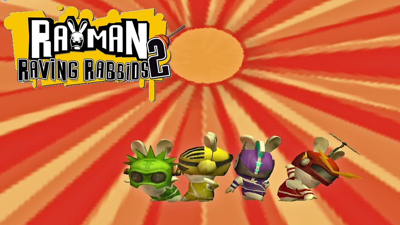 The Rabbids Rip Off Power Rangers! Rayman Raving Rabbids 2 Part 3