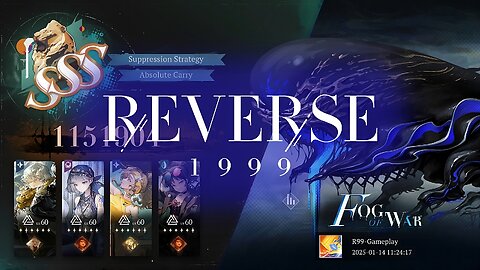 Breaking Catastrophe SSS Fog of War🔹#Reverse1999