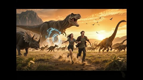 Two Cousins Uncover a Strange Time Device That Breaks and Sends Them Crashing Into Deadly Past Eras!