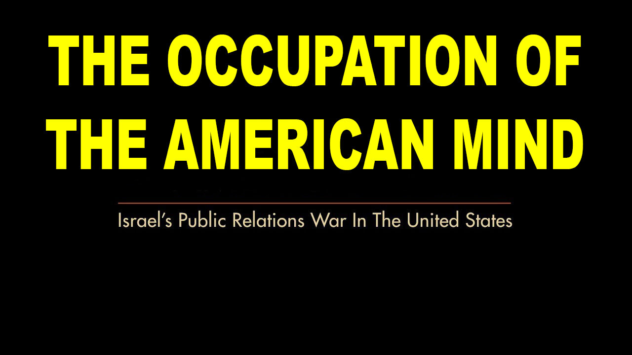 The Occupation Of The American Mind